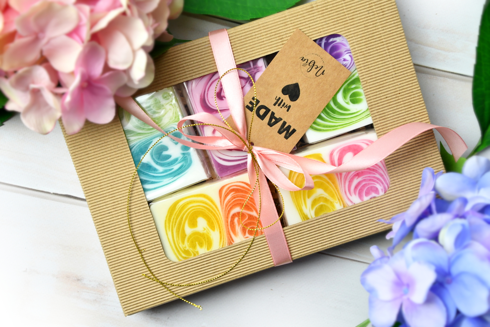 Zestaw 5 mydełek glicerynowych - obrazek 2