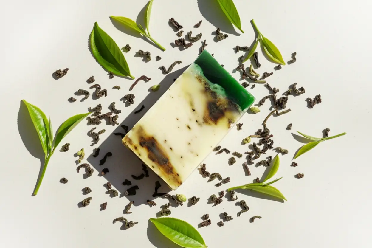 Mydło oliwkowe zielona herbata