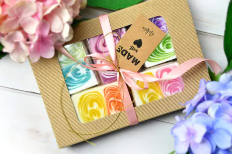 Zestaw 5 mydełek glicerynowych