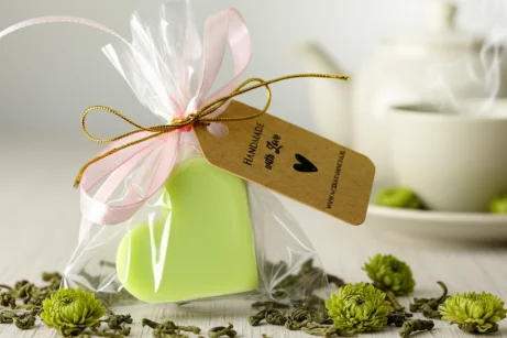 Mydełko ozdobne Serce Zielona herbata