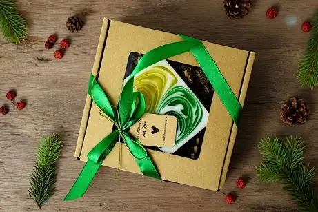 Mydło winogrona w pudełku